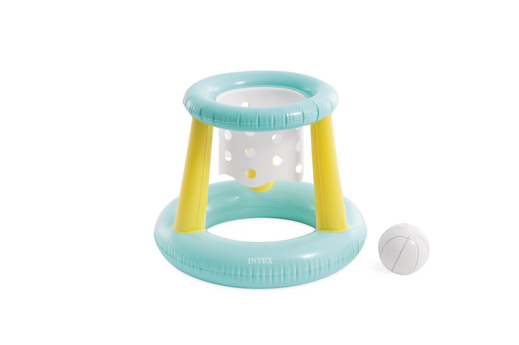 Intex 58504Np Floating Hoops Met Bal 67X55 Cm Relaxen en Spelen Joy&Bloom