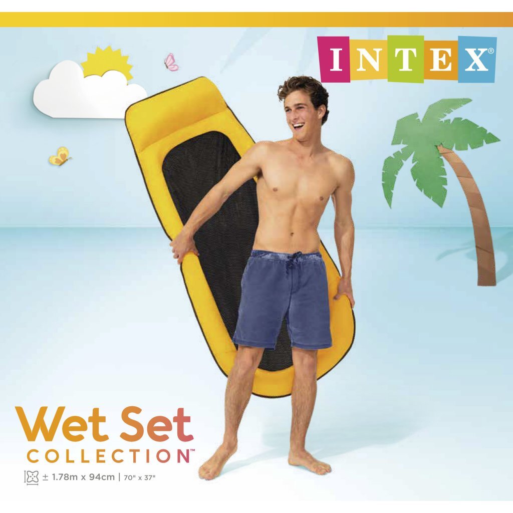 Intex 58836Eu Wet Set Collection Opblaasbare Luchtmatras Assorti Relaxen en Spelen Joy&Bloom