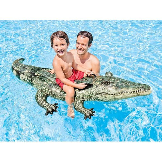 Intex Realistische Krokodil Ride-On 170X86 Cm Default Title Relaxen en Spelen Joy&Bloom