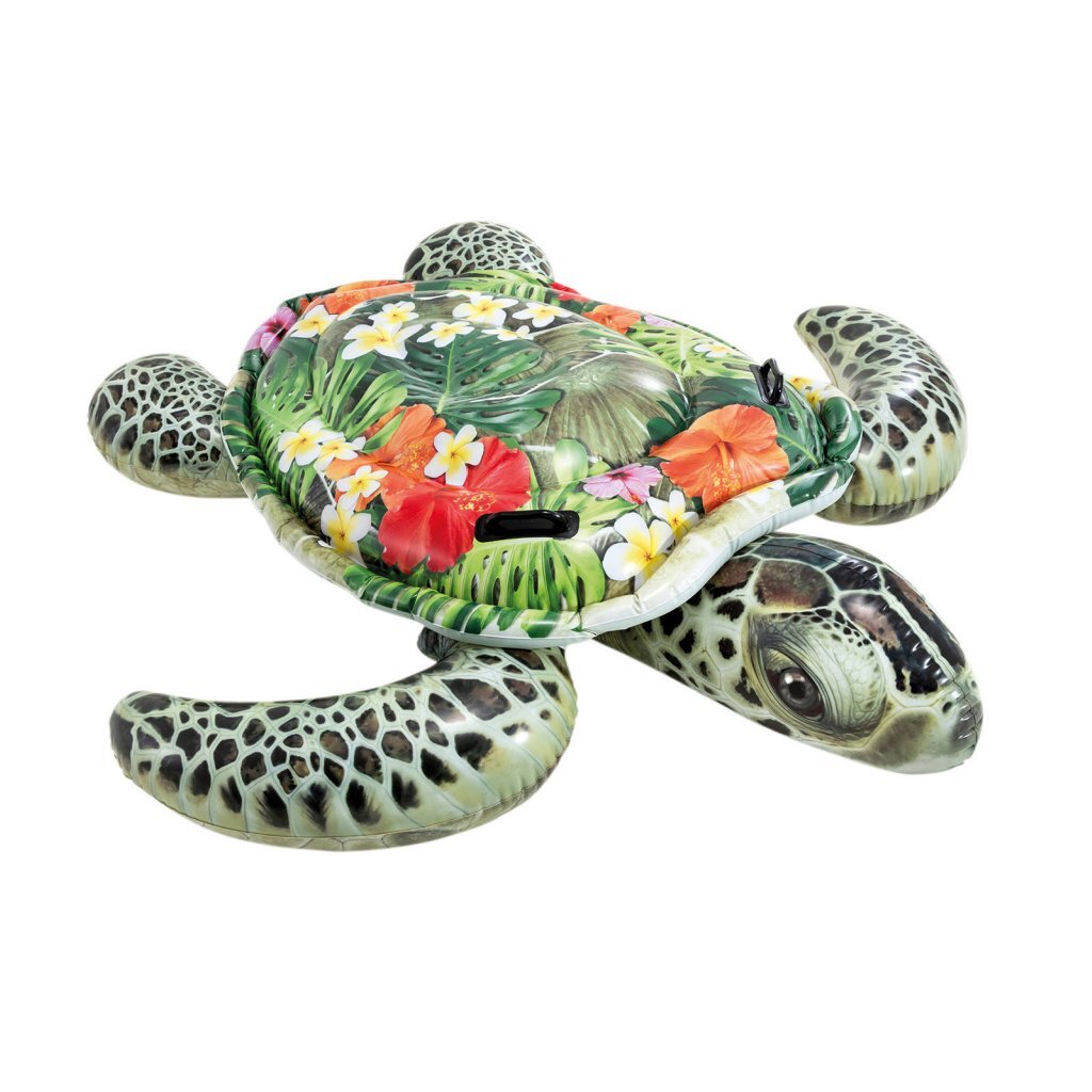 Intex 57555Np Realistische Opblaasbare Zeeschildpad 191X170 Cm Default Title Relaxen en Spelen Joy&Bloom