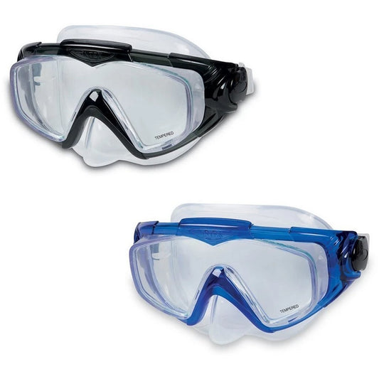 Intex 55981 Aqua Sport Duikbril Zwart Of Blauw Default Title Duikbril + Zwembril + Snorkel Joy&Bloom