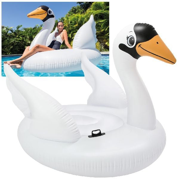 Intex Mega Opblaasbare Zwaan Ride On Default Title Relaxen en Spelen Joy&Bloom