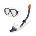 Intex 55648 Aquaflow Sport Reef Rider Duikbril En Snorkel Grijs Default Title Duikbril + Zwembril + Snorkel Joy&Bloom