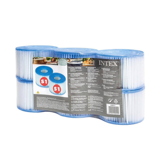 Intex 29011 Pure Spa Filter Cartridge S1 6 Stuks Default Title Filters Joy&Bloom