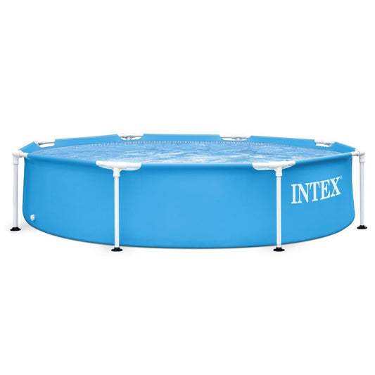 Intex 28205Np Metal Frame Zwembad 244X51 Cm Blauw Default Title Zwembaden Joy&Bloom