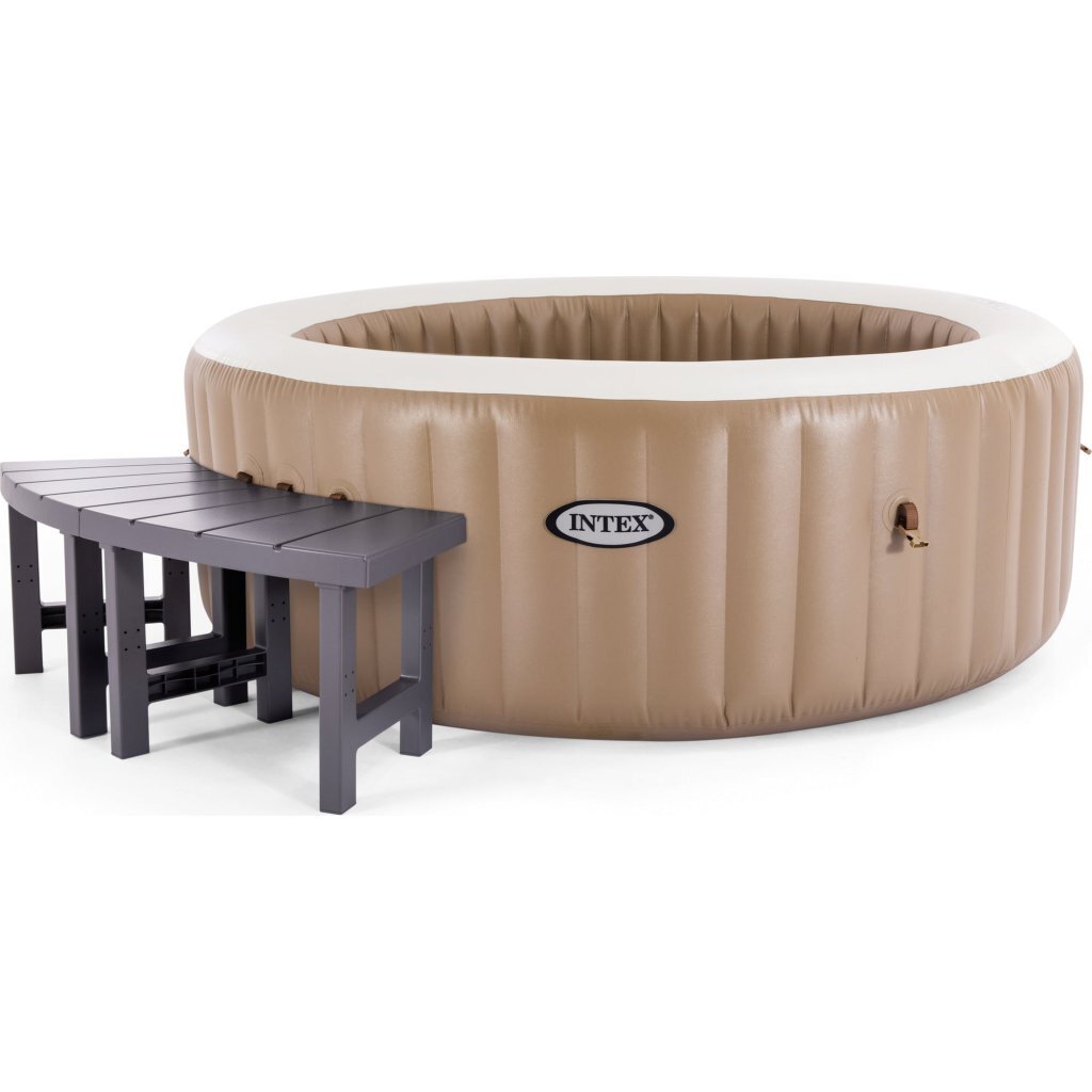 Intex 28514 Spa Bijzettafel 2 Stuks Grijs Whirlpool Spa Pool Joy&Bloom