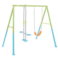 Intex 44120 Schommelset 254X251X211 Cm Blauw/Groen/Oranje Default Title Schommels Joy&Bloom