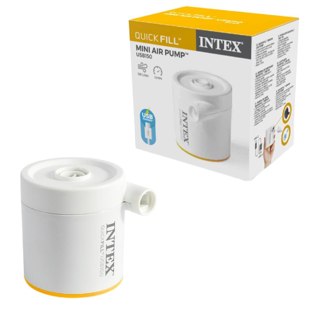 Intex 66616 Quickfill Usb150 Electrische Pomp Wit Default Title Luchtpompen/Balpompen Joy&Bloom