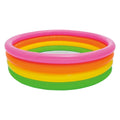 Intex 56441Np Wet Set Collection Sunset Glow Opblaaszwembad 168X46 Cm Roze/Oranje/Geel/Groen Default Title Kinderzwembaden Joy&Bloom