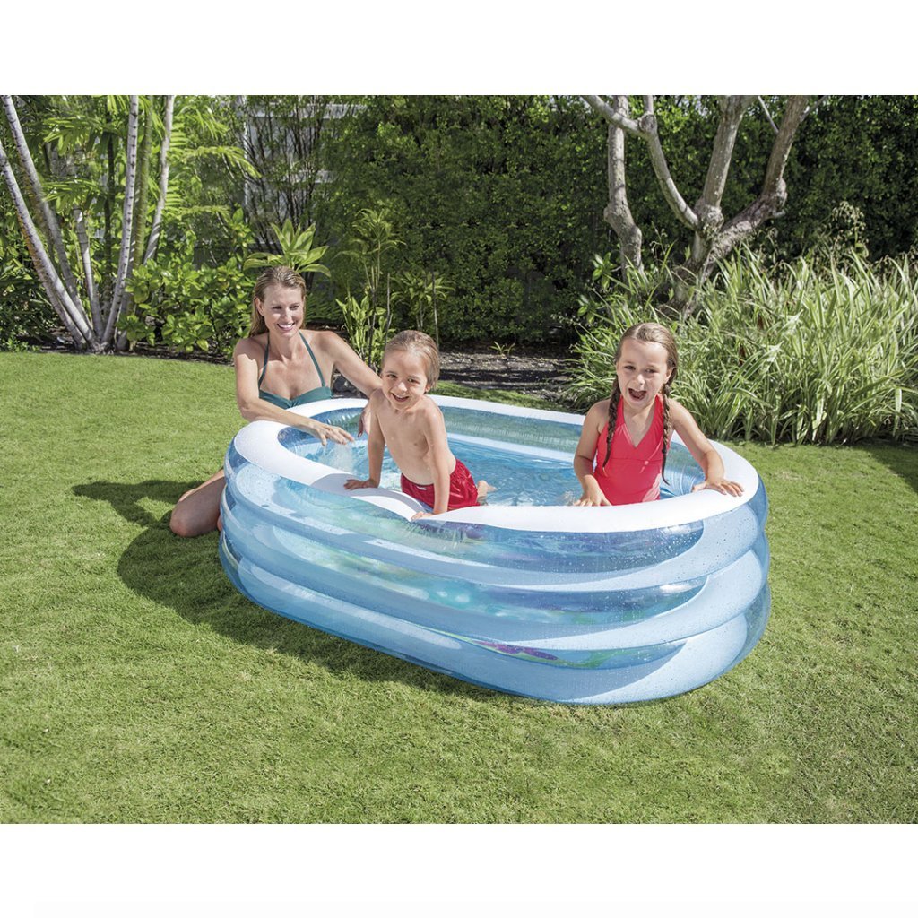 Intex 57482Np Mijn Zeevriendjes Opblaasbare Zwembad 163X107X46 Cm Kinderzwembaden Joy&Bloom