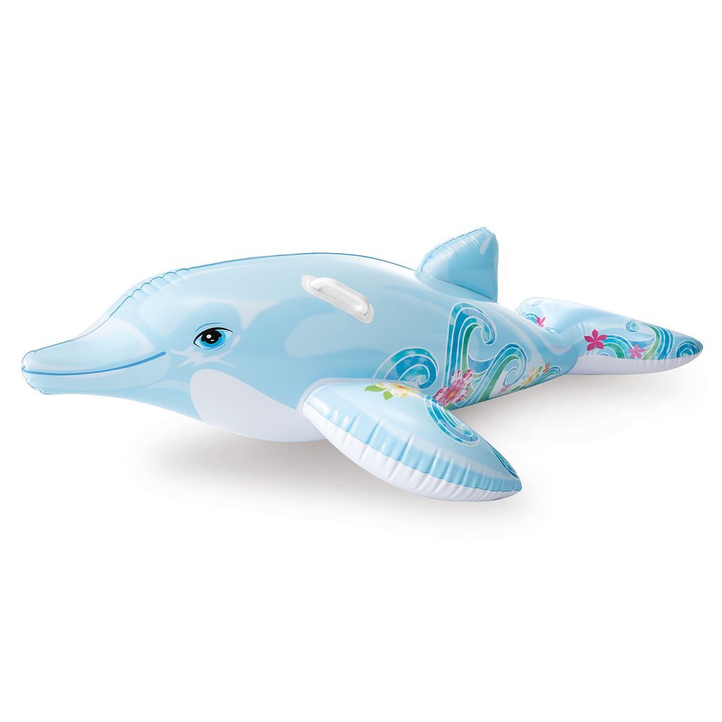 Intex 58535Np Ride-On Dolfijn 175X66 Cm Relaxen en Spelen Joy&Bloom