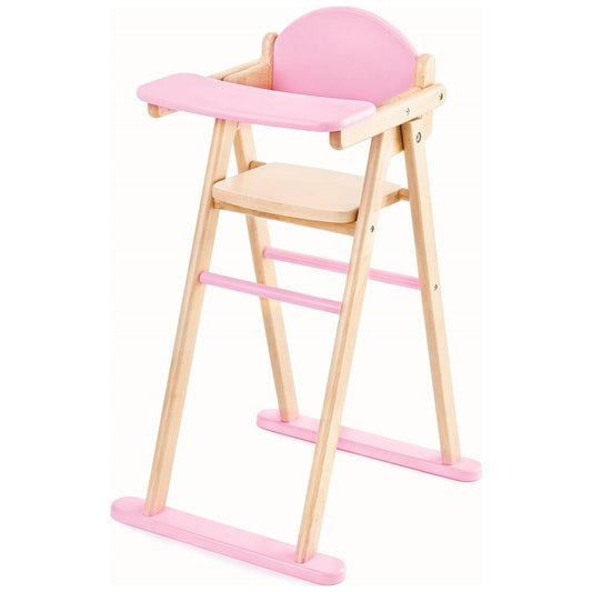 Pintoy Houten Hoge Poppenstoel 60 Cm Default Title Poppen Accessoires Joy&Bloom