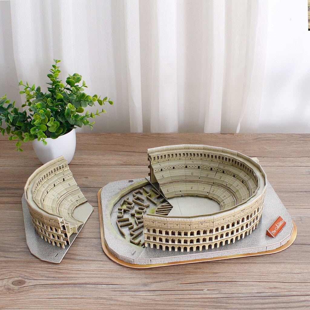 Cubic Fun National Geographic 3D Puzzel The Colosseum Rome 131 Stukjes 3D Puzzels Joy&Bloom