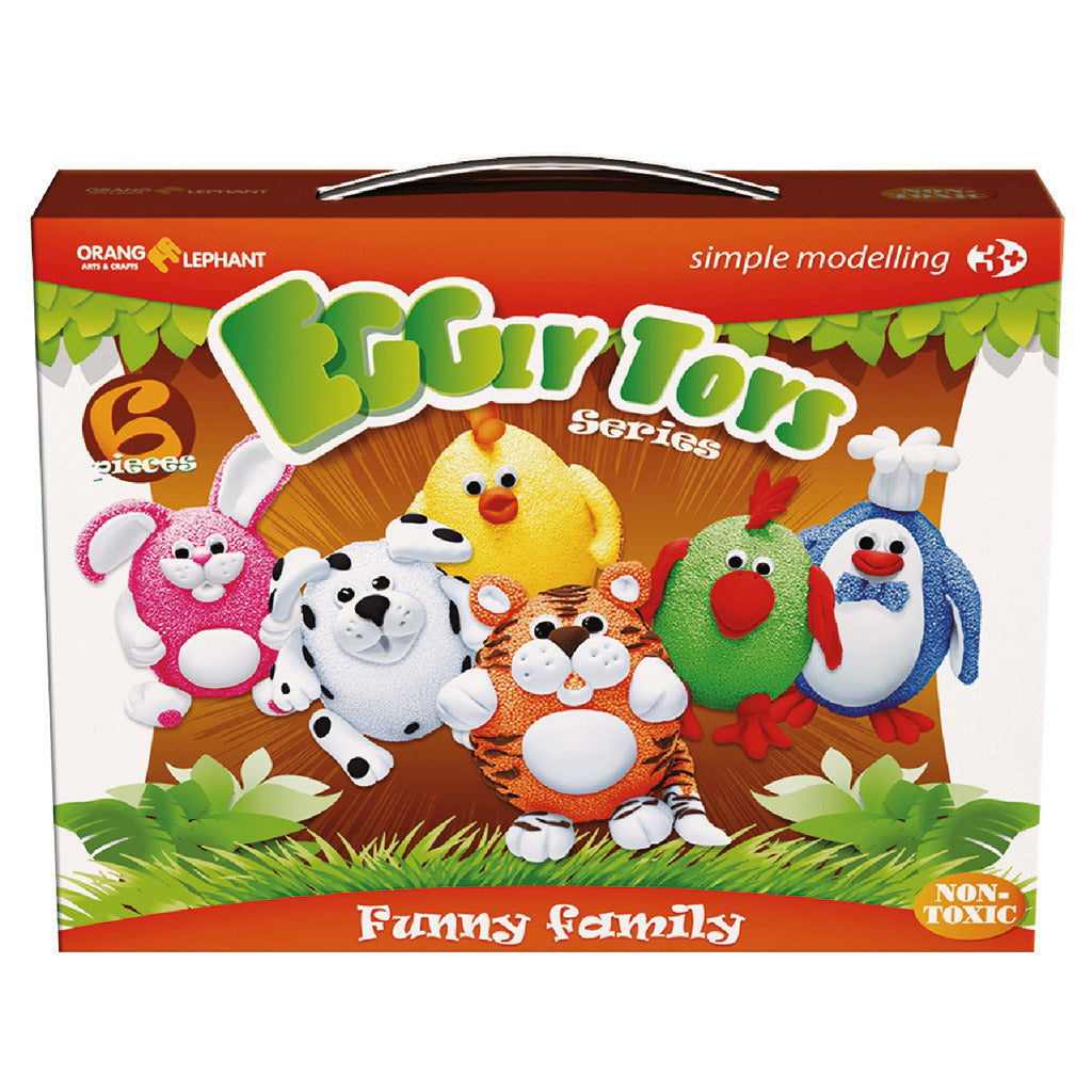 Basic Klei A-Ball Clay Funny Family Default Title Kleien Joy&Bloom