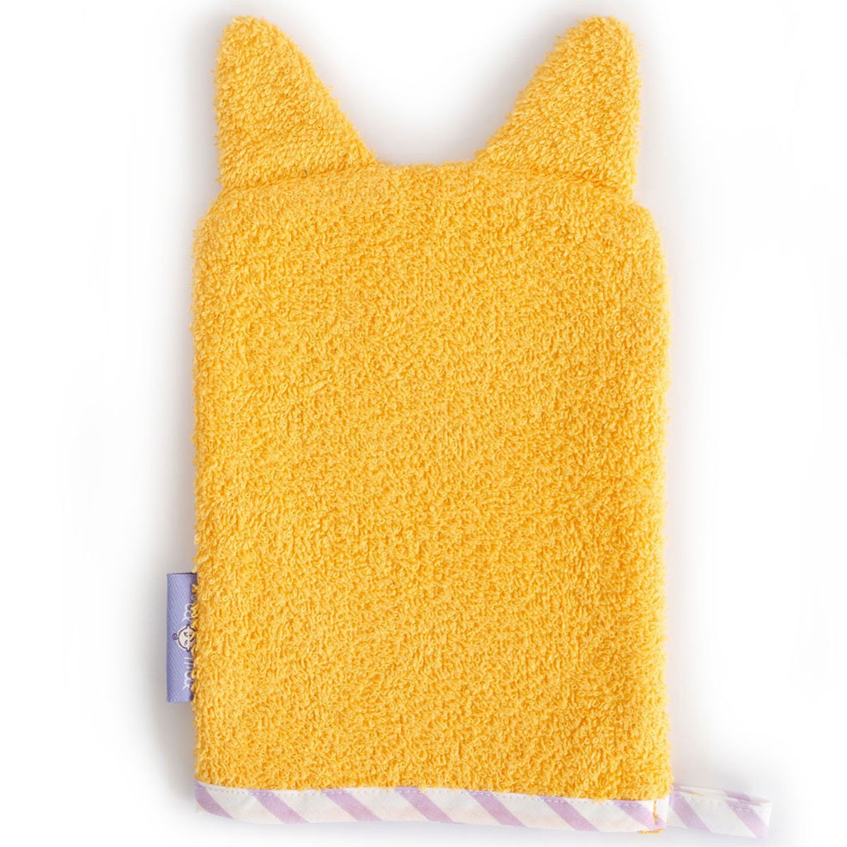 Milk&Moo Tombish kattenbadhandschoen, 100% katoen, Oeko-Tex gecertificeerd, kleurrijk Joy&Bloom