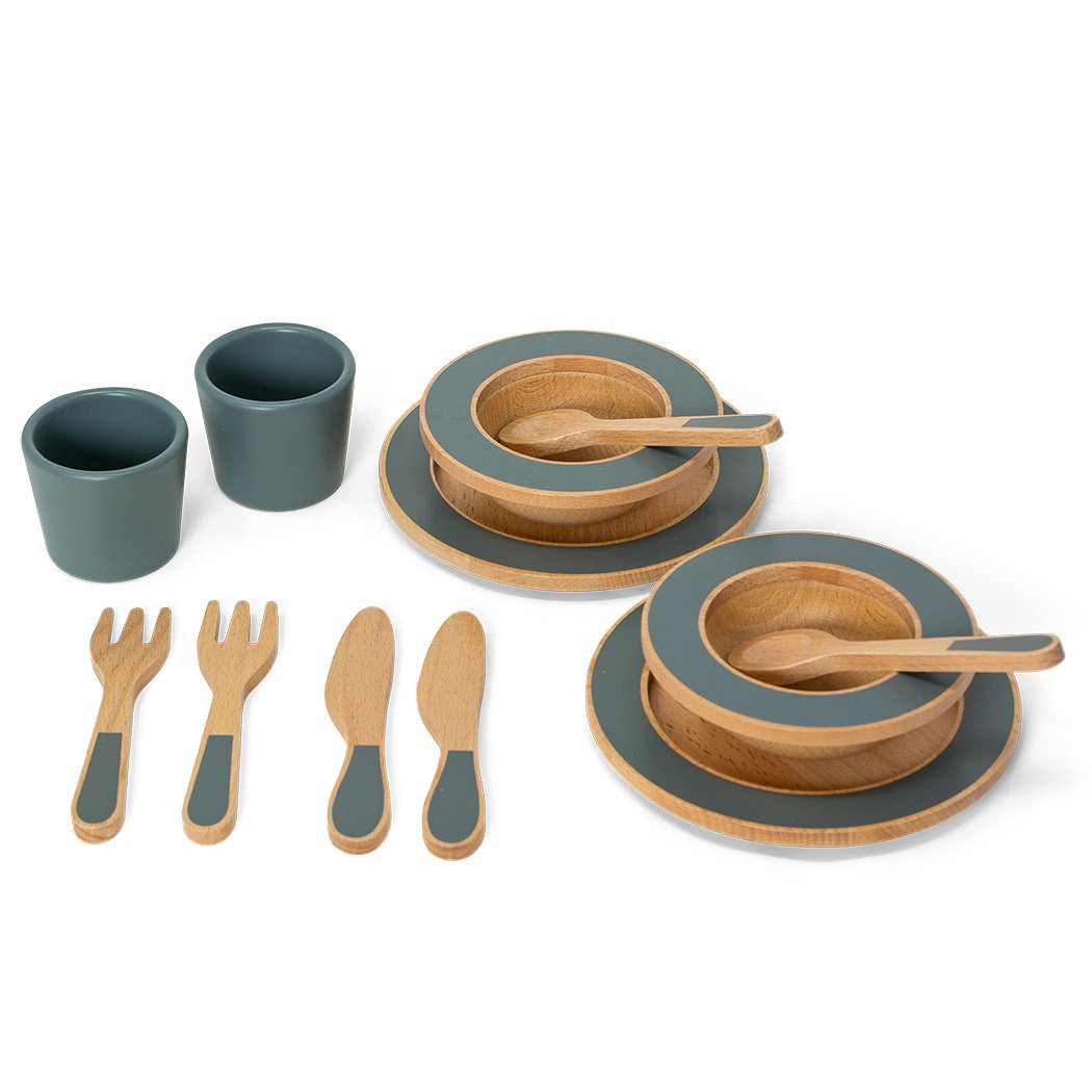 Diner Set Smaragdgroen Joy&Bloom
