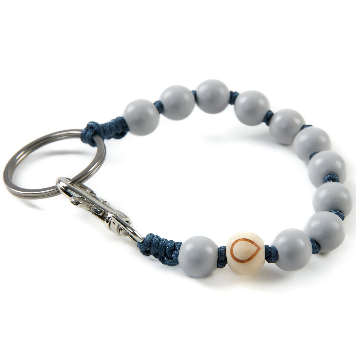 Blauwe haai - 12 kralen Joy&Bloom