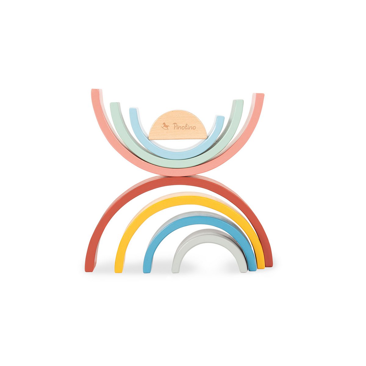 Houten regenboog "ruby"