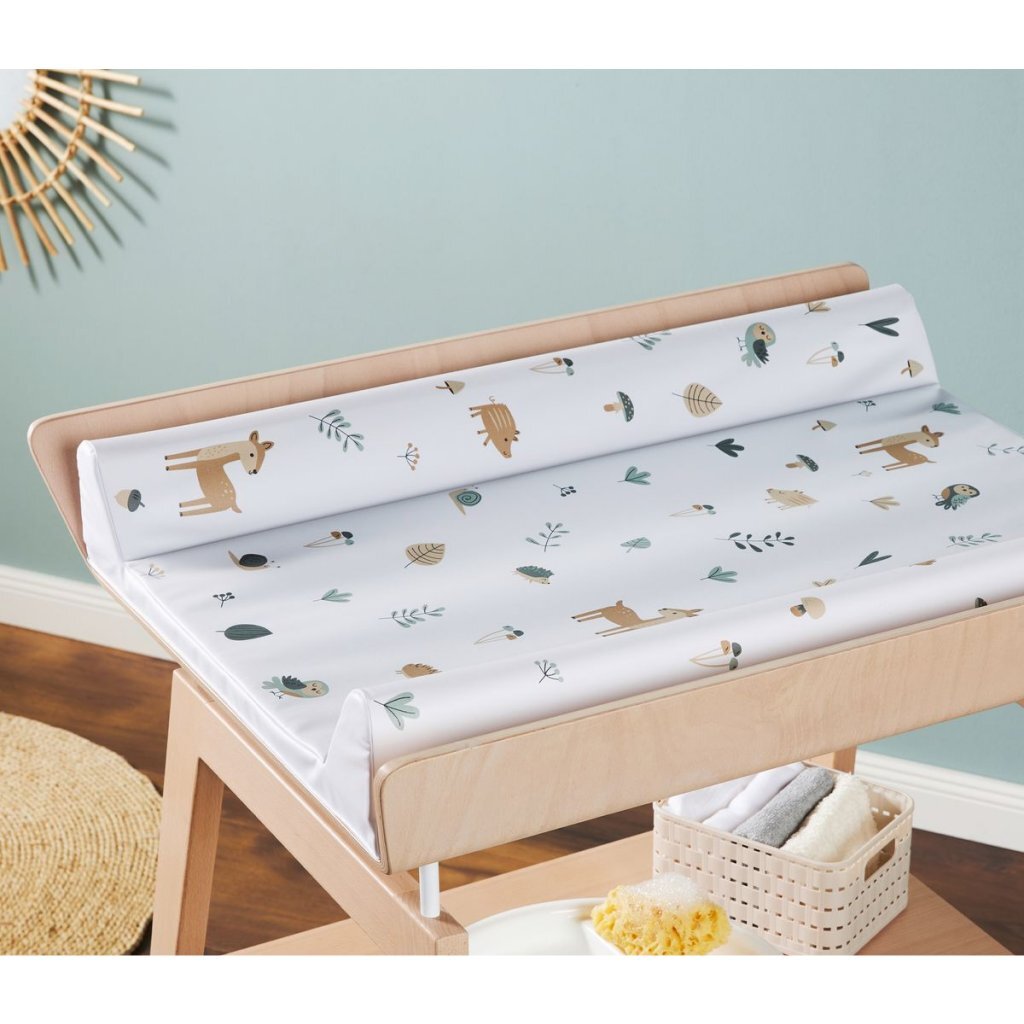 Rotho Aankleedkussen Bosdieren 50X70 Cm Wit