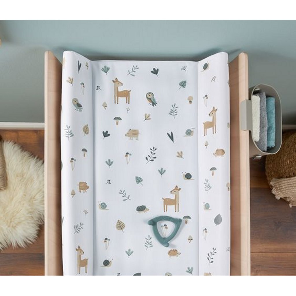 Rotho Aankleedkussen Bosdieren 50X70 Cm Wit