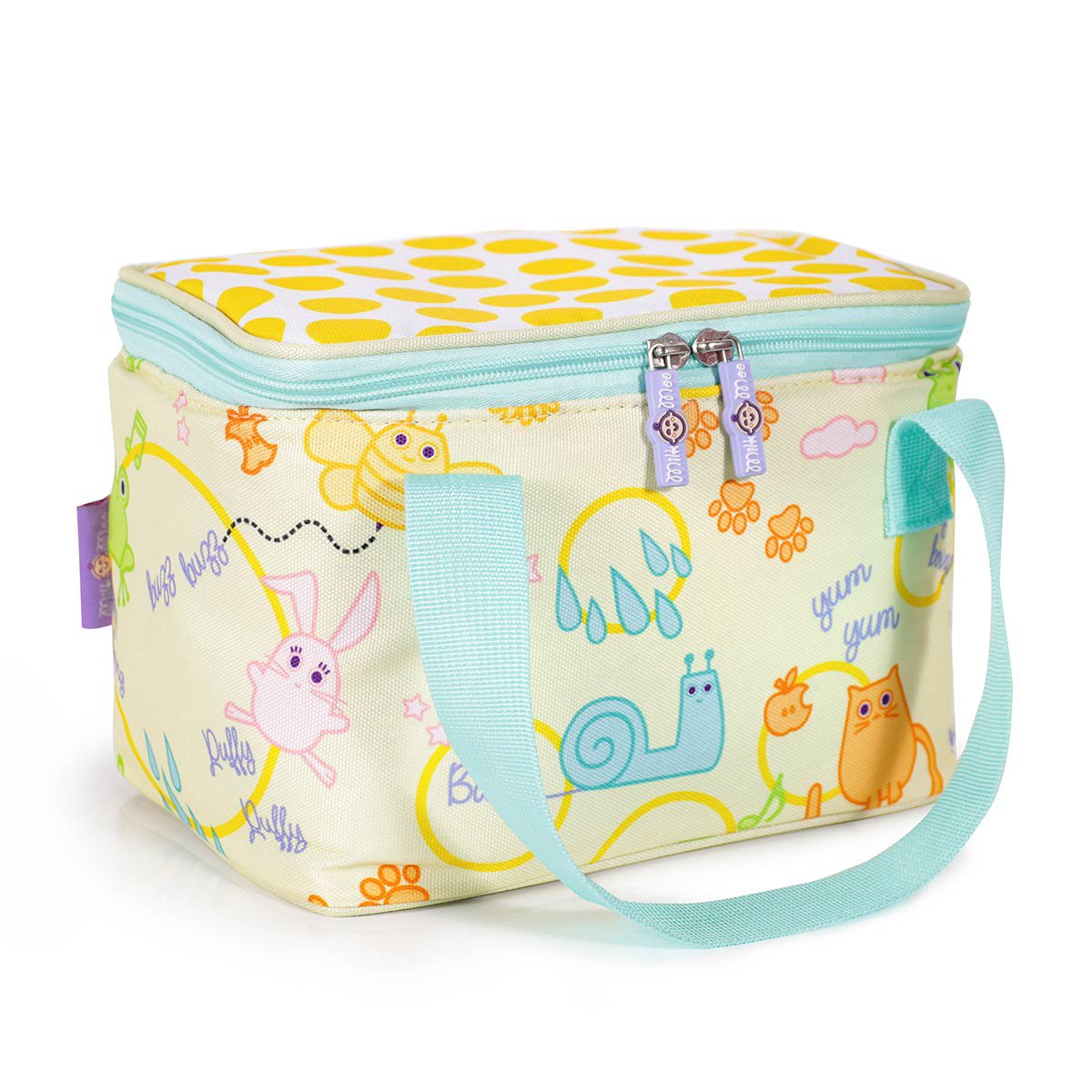 Milk&Moo Kids lunchtas, geschikt voor kleuterschool, kleuterschool, basisschool Joy&Bloom