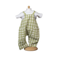 Overall +T-shirt groen 45cm Joy&Bloom