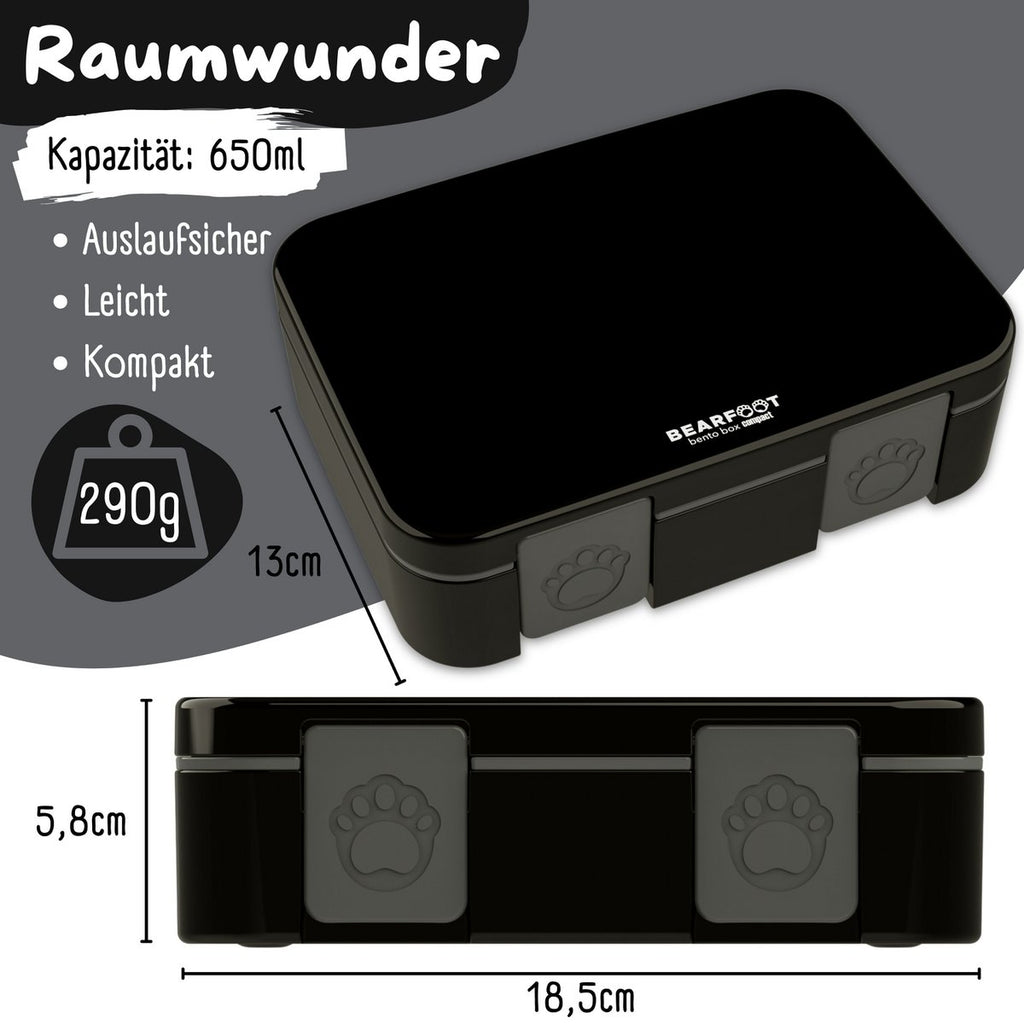 Leaf kan met onderwerpen, licht en lek - goed - zwart