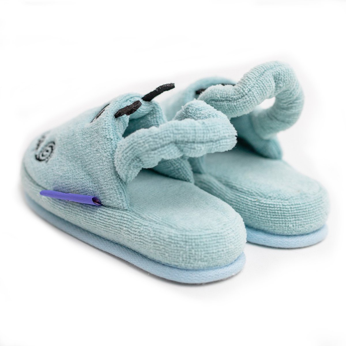 Milk&Moo Sangaloz peuter kinderpantoffels, %100 katoen, voor huis, bad, binnengebruik Joy&Bloom