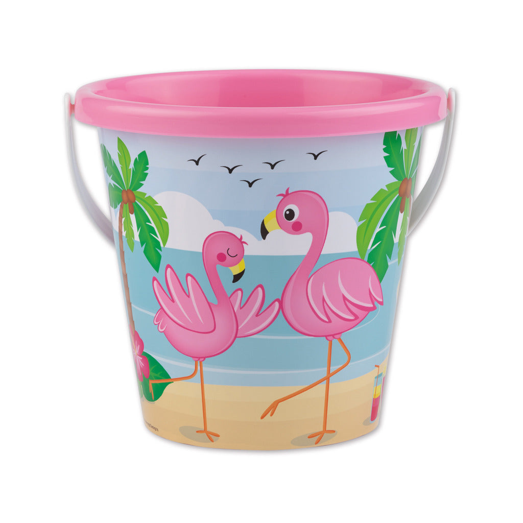 Basic Emmer Met Flamingo Print 17 Cm Default Title Strandsets/Emmersets Joy&Bloom