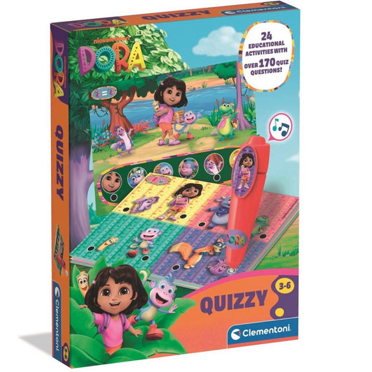 Clementoni Dora Quizzy + Geluid Default Title Spelend Leren Joy&Bloom