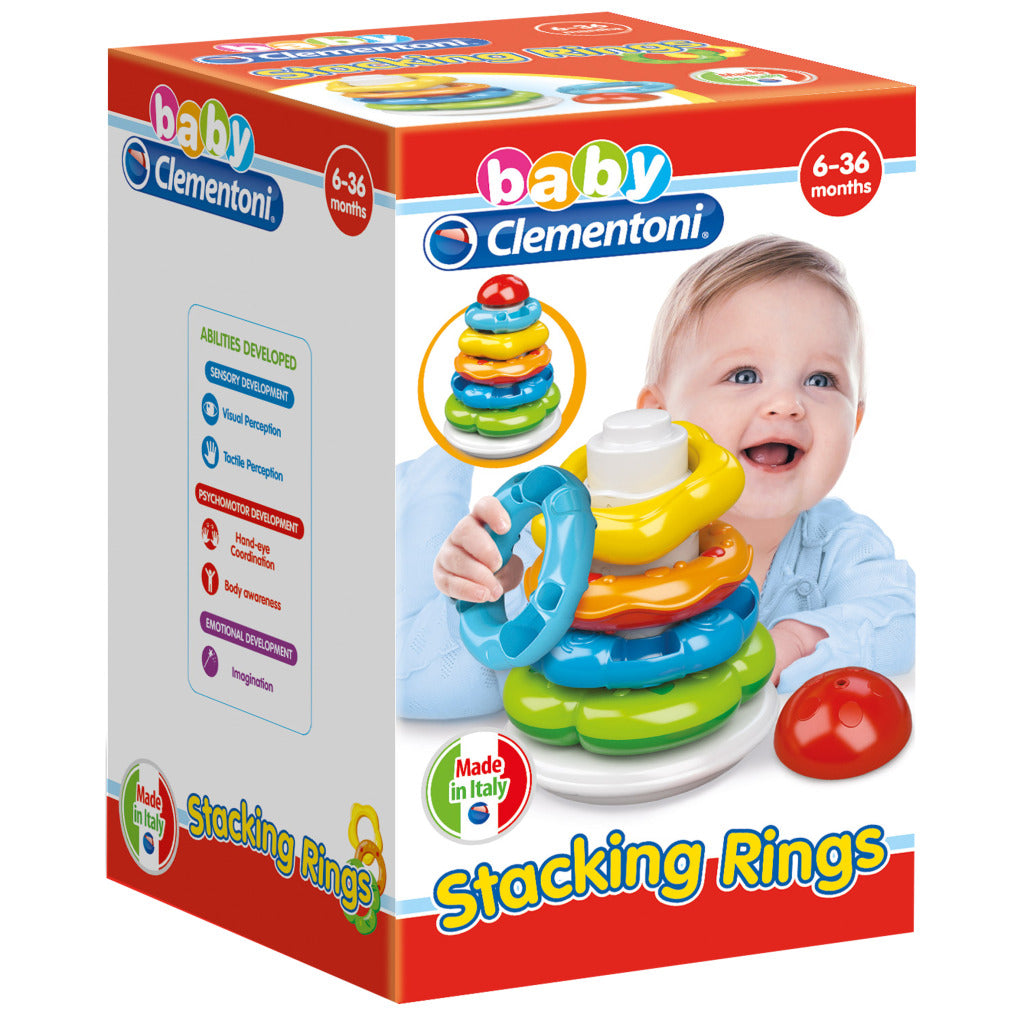Clementoni Stapelringen Sorteren & Stapelen Joy&Bloom