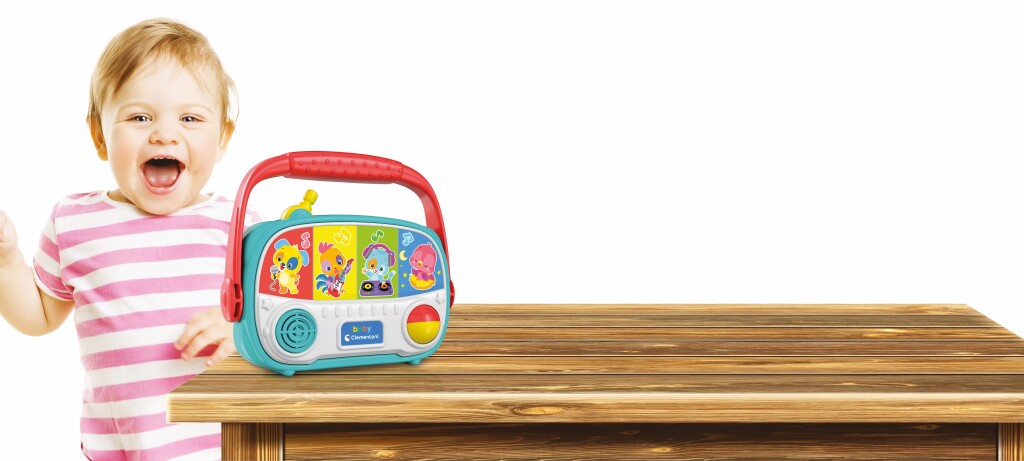 Clementoni Activity Radio Interactief Speelgoed Joy&Bloom