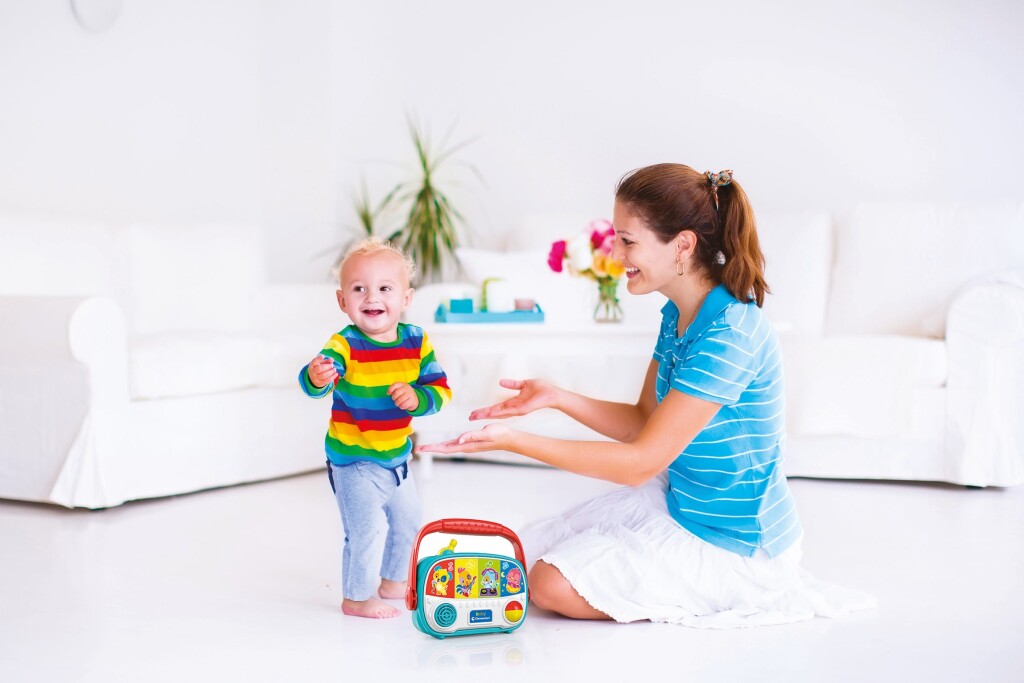 Clementoni Activity Radio Interactief Speelgoed Joy&Bloom
