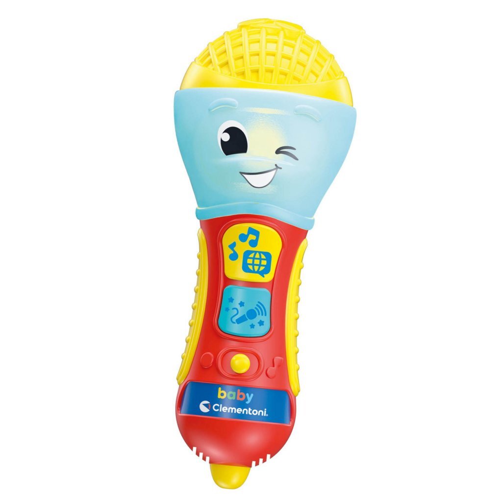Clementoni Baby Microfoon + Licht En Geluid Interactief Speelgoed Joy&Bloom