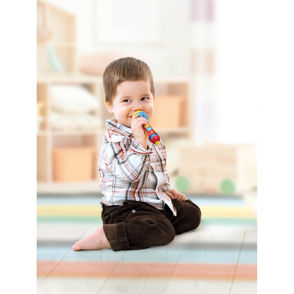 Clementoni Baby Microfoon + Licht En Geluid Interactief Speelgoed Joy&Bloom