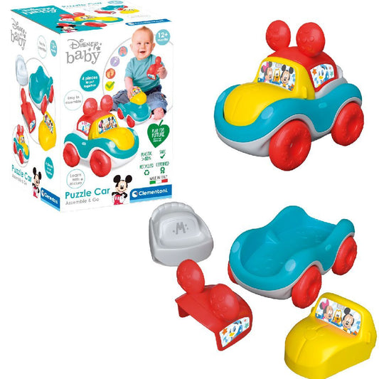 Clementoni Baby Disney Puzzel Auto Default Title Sorteren & Stapelen Joy&Bloom