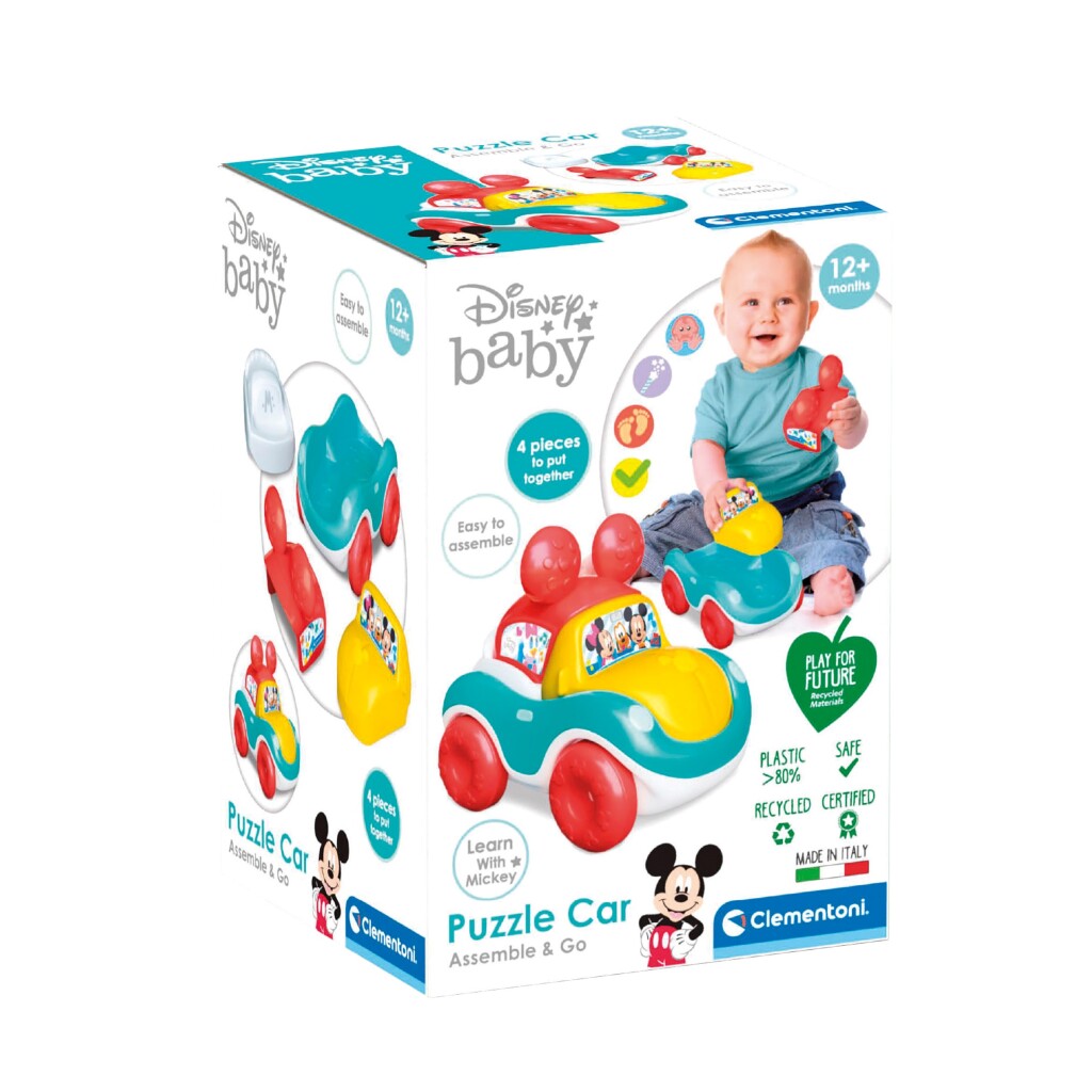 Clementoni Baby Disney Puzzel Auto Sorteren & Stapelen Joy&Bloom