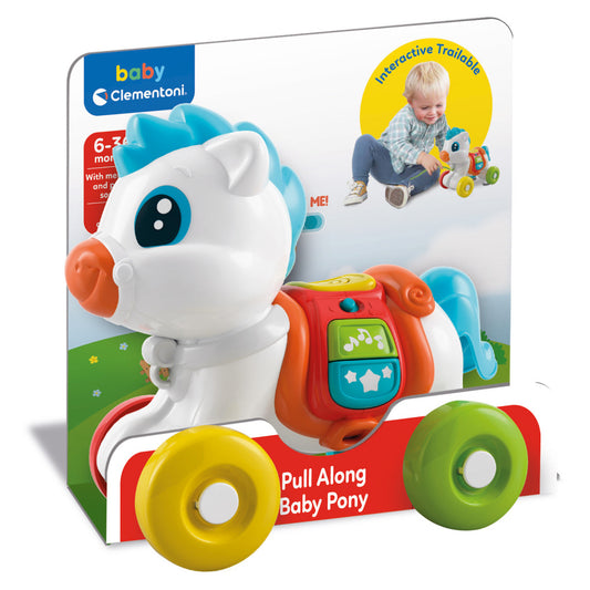 Clementoni Baby Trekfiguur Paard + Geluid Default Title Interactief Speelgoed Joy&Bloom
