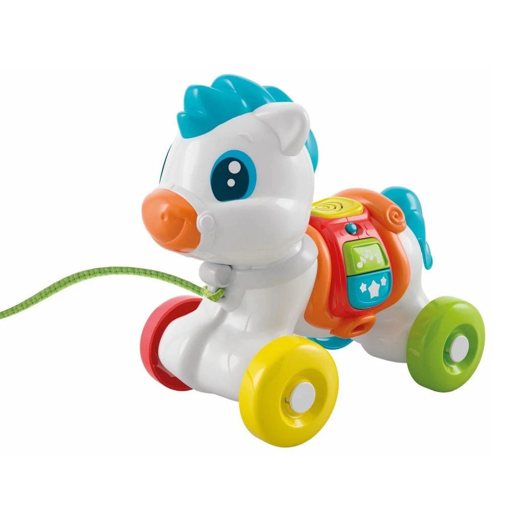 Clementoni Baby Trekfiguur Paard + Geluid Interactief Speelgoed Joy&Bloom