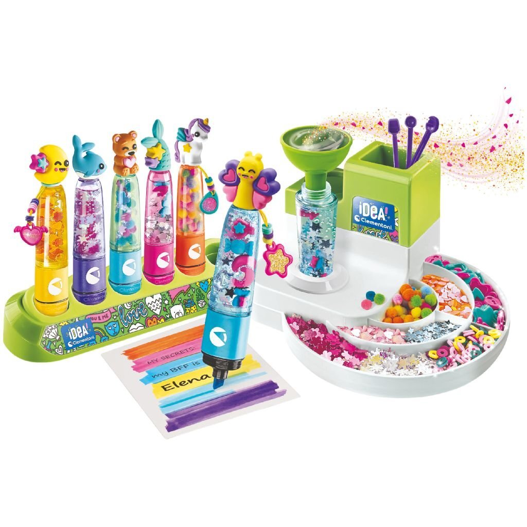 Clementoni Idea Markeerstiften Creatiestudio Creatief & Knutselen Joy&Bloom