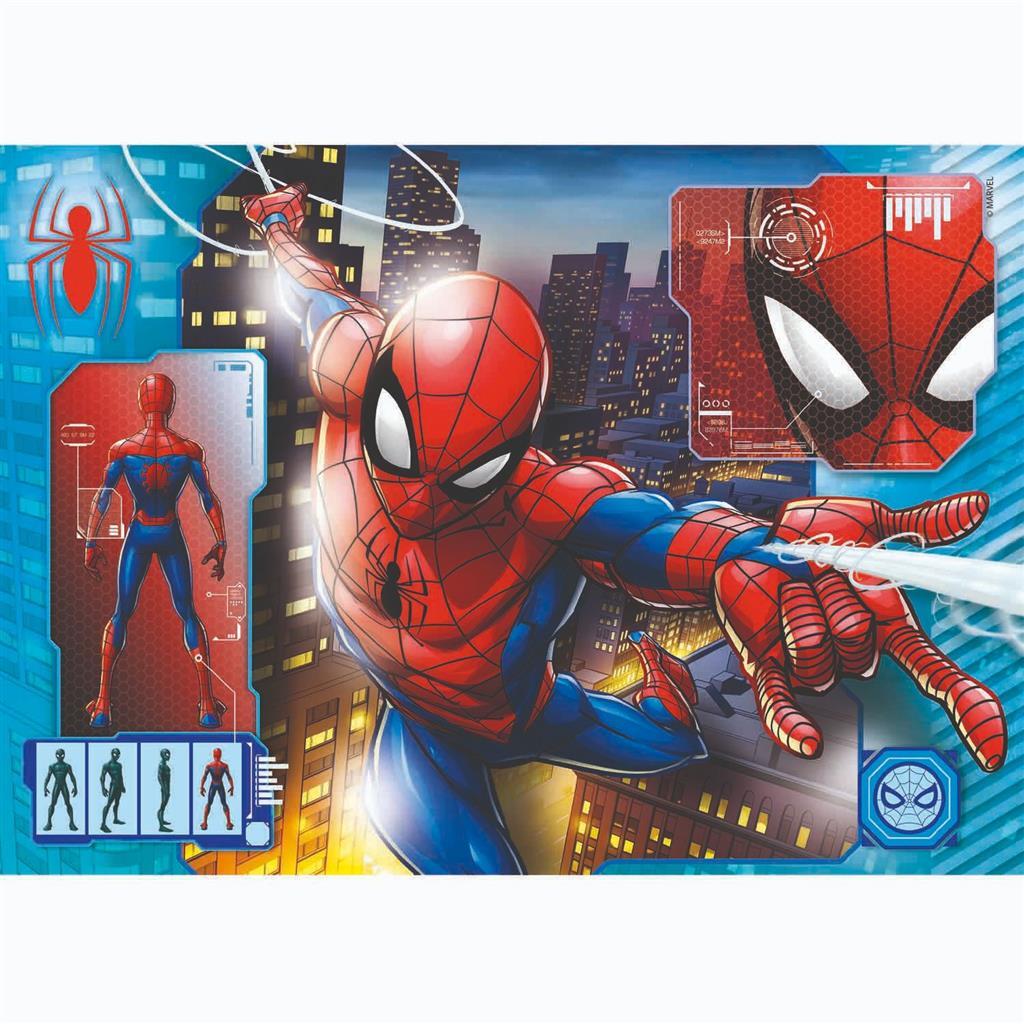 Clementoni Supercolor Puzzel Spiderman 2X60 Stukjes Kinderpuzzels Joy&Bloom