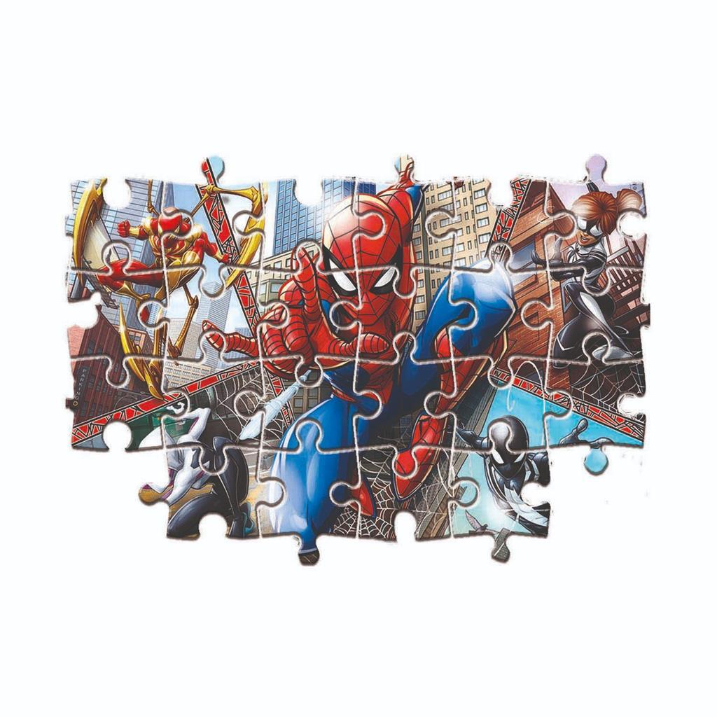 Clementoni Supercolor Puzzel Spiderman 2X60 Stukjes Kinderpuzzels Joy&Bloom