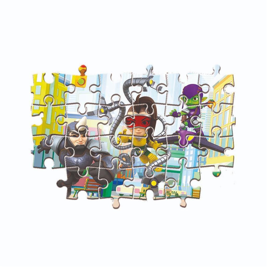 Clementoni Supercolor Puzzel Spidey And His Amazing Friends 2X20 Stukjes Kinderpuzzels Joy&Bloom
