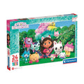 Clementoni Supercolor Puzzel Gabbys Dollhouse 24 Maxi Stukjes Default Title Gabby's Dollhouse Joy&Bloom