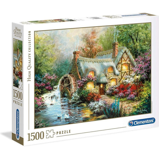 Clementoni High Quality Collection Puzzel Country Retreat 1500 Stukjes Default Title Landschappen & Tuinen Puzzels Joy&Bloom