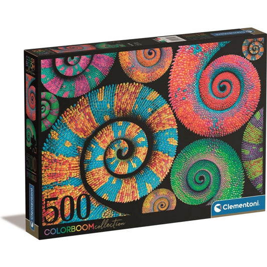 Clementoni Colorboom Collection Puzzel Curly 500 Stukjes Default Title Dieren Puzzels Joy&Bloom