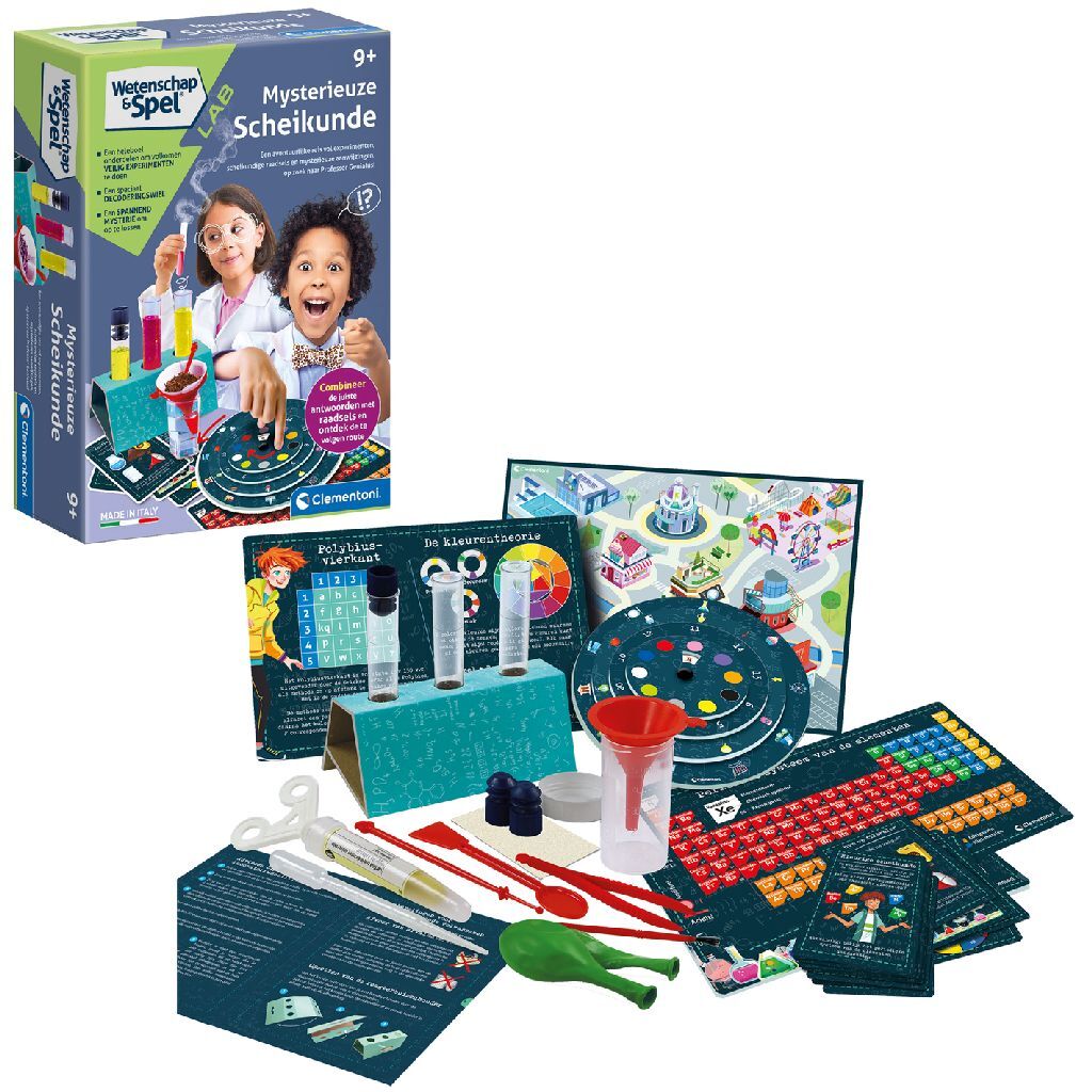 Clementoni Wetenschap Chemieset Default Title Wetenschap/Experimenten Joy&Bloom