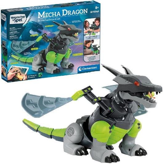 Clementoni Coding Lab Mecha Dragon Default Title Wetenschap/Experimenten Joy&Bloom