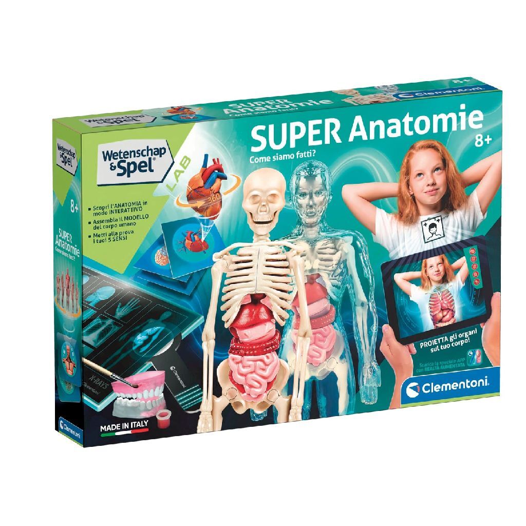 Clementoni Wetenschap Super Anatomie Default Title Wetenschap/Experimenten Joy&Bloom