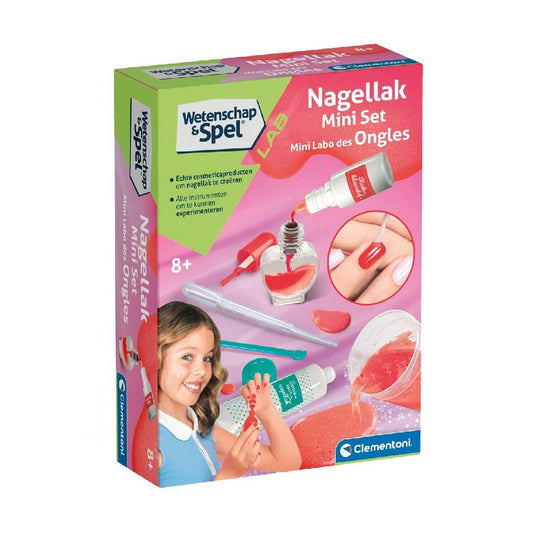 Clementoni Wetenschap Mini Laboratorium Nagels Default Title Wetenschap/Experimenten Joy&Bloom